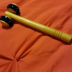Wooden massage wheel